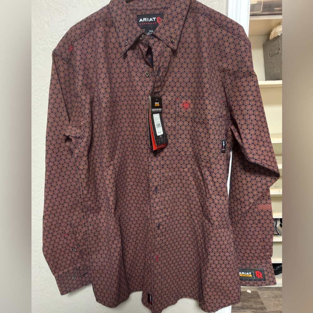 Ariat FR button Up Shirt